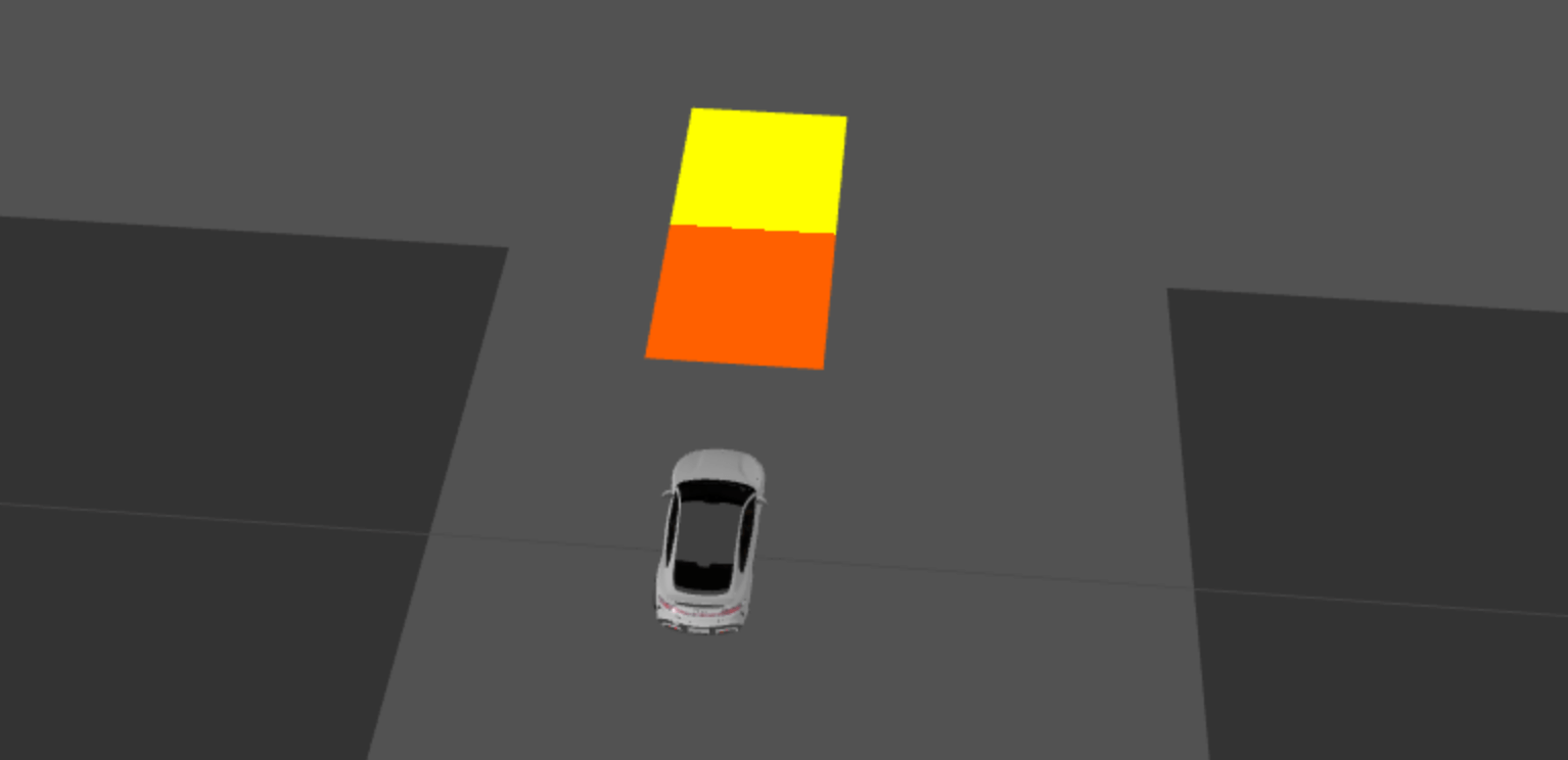 shader实现双色长方形示例